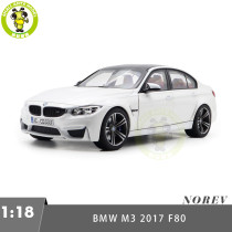 1/18 BMW M3 Competition 2017 Norev 183256 Diecast Model Car Toys Gifts For Adults Friends Father