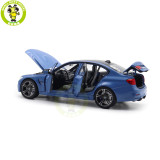 1/18 BMW M3 Competition 2017 Norev 183255 Marina Blue Diecast Model Car Toys Gifts For Adults Friends Father