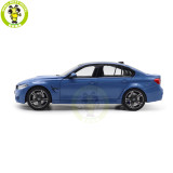 1/18 BMW M3 Competition 2017 Norev 183255 Marina Blue Diecast Model Car Toys Gifts For Adults Friends Father