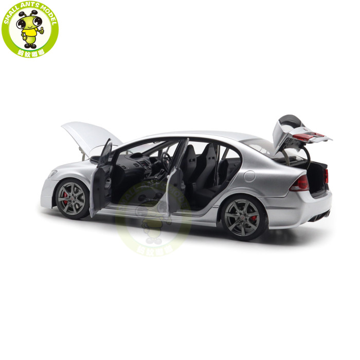 1/18 MOTORHELIX Honda CIVIC Type R FD2 2007 Early Version Diecast Model Toy Car Gifts For Father Friends