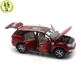 1/18 China Ford Everest Suv Form Ranger Diecast Model Toy Car Gifts For Friends