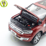 1/18 China Ford Everest Suv Form Ranger Diecast Model Toy Car Gifts For Friends