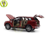 1/18 China Ford Everest Suv Form Ranger Diecast Model Toy Car Gifts For Friends