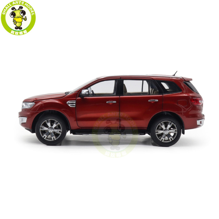 1/18 China Ford Everest Suv Form Ranger Diecast Model Toy Car Gifts For Friends
