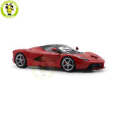 1/18 BBR 182221 Ferrari LaFerrari Rosso Corsa Gloss Black Roof Diecast Model Toys Car Gifts For Father Friends