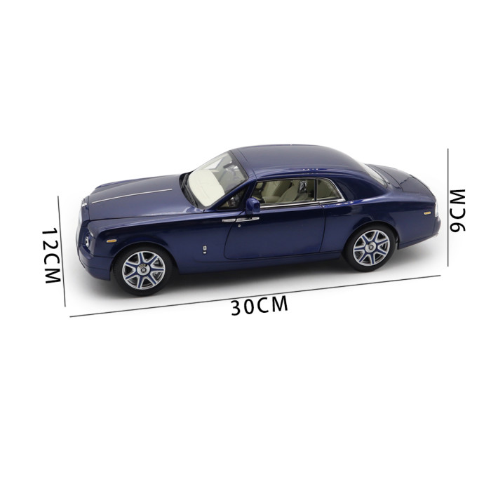 1/18 Rolls-Royce Phantom Coupe Kyosho 08862 Diecast Model Toy Car Gifts For Father Friends