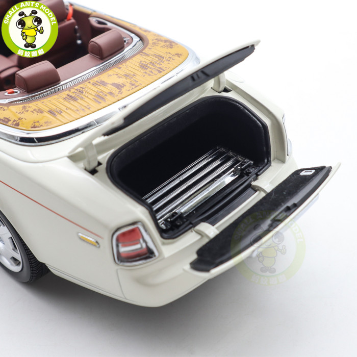 1/18 Rolls-Royce Phantom Drophead Coupe Kyosho 08871 Diecast Model Toy Car Gifts For Father Friends