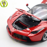 1/18 BBR 182221 Ferrari LaFerrari Rosso Corsa Gloss Black Roof Diecast Model Toys Car Gifts For Father Friends