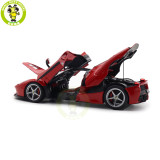 1/18 BBR 182221 Ferrari LaFerrari Rosso Corsa Gloss Black Roof Diecast Model Toys Car Gifts For Father Friends