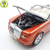 1/18 Rolls-Royce Phantom Drophead Coupe Kyosho 08871 Diecast Model Toy Car Gifts For Father Friends