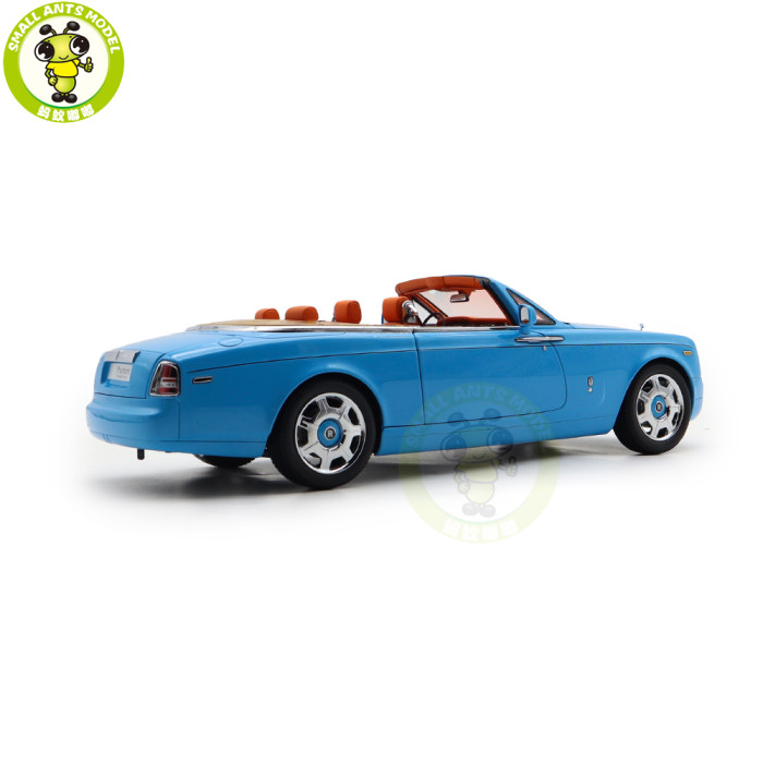 1/18 Rolls-Royce Phantom Drophead Coupe Kyosho 08871 Diecast Model Toy Car Gifts For Father Friends