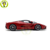 1/18 BBR 182221 Ferrari LaFerrari Rosso Corsa Gloss Black Roof Diecast Model Toys Car Gifts For Father Friends