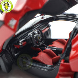 1/18 BBR 182221 Ferrari LaFerrari Rosso Corsa Gloss Black Roof Diecast Model Toys Car Gifts For Father Friends