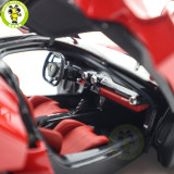 1/18 BBR 182221 Ferrari LaFerrari Rosso Corsa Gloss Black Roof Diecast Model Toys Car Gifts For Father Friends