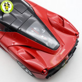 1/18 BBR 182221 Ferrari LaFerrari Rosso Corsa Gloss Black Roof Diecast Model Toys Car Gifts For Father Friends