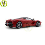 1/18 BBR 182221 Ferrari LaFerrari Rosso Corsa Gloss Black Roof Diecast Model Toys Car Gifts For Father Friends