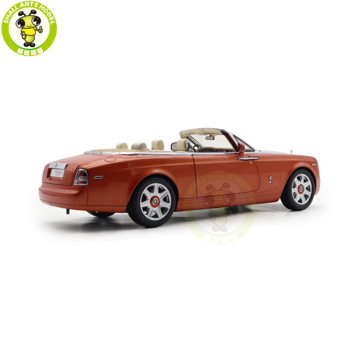 1/18 Rolls-Royce Phantom Drophead Coupe Kyosho 08871 Diecast Model Toy Car Gifts For Father Friends