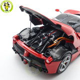 1/18 BBR 182221 Ferrari LaFerrari Rosso Corsa Gloss Black Roof Diecast Model Toys Car Gifts For Father Friends