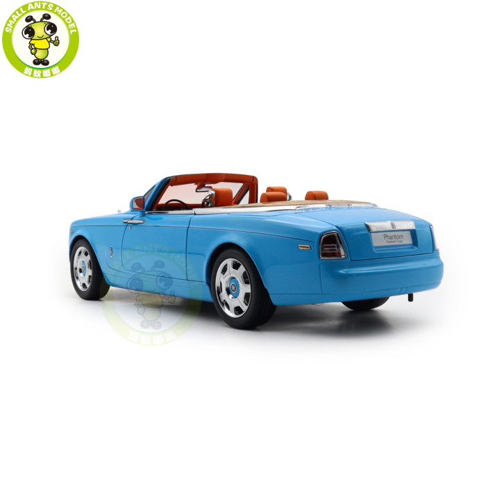 1/18 Rolls-Royce Phantom Drophead Coupe Kyosho 08871 Diecast Model Toy Car Gifts For Father Friends