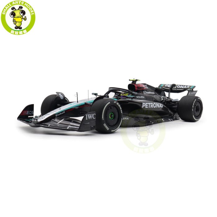 1/18 Minichamps Mercedes AMG Benz F1 Petronas Formula One Team W15 E Performance L.Hamilton Austrian GP 2024 Diecast Model Toys Car Gifts For Friends Father