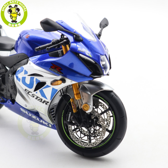 1/12 Suzuki GSX-R 1000R LCD Models Diecast Motorcycle Model Toys Boys Girls Gifts