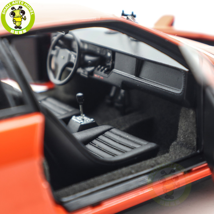 1/18 Lamborghini Urraco Rally 1974 KYOSHO 08445P Orange Diecast Model Toy Cars Gifts For Father Friends
