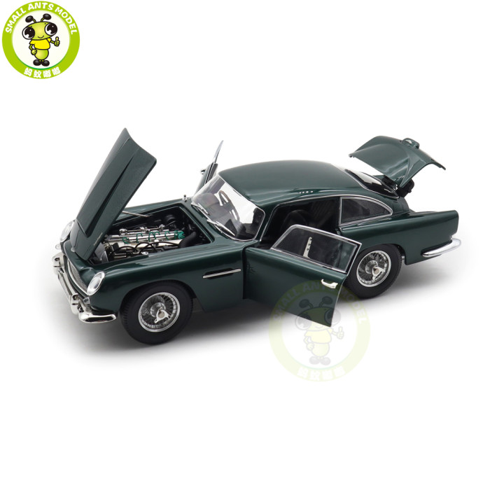 1/18 Aston Martin DB5 DB 5 Green Diecast Model Toy Car Gifts For Father Friends