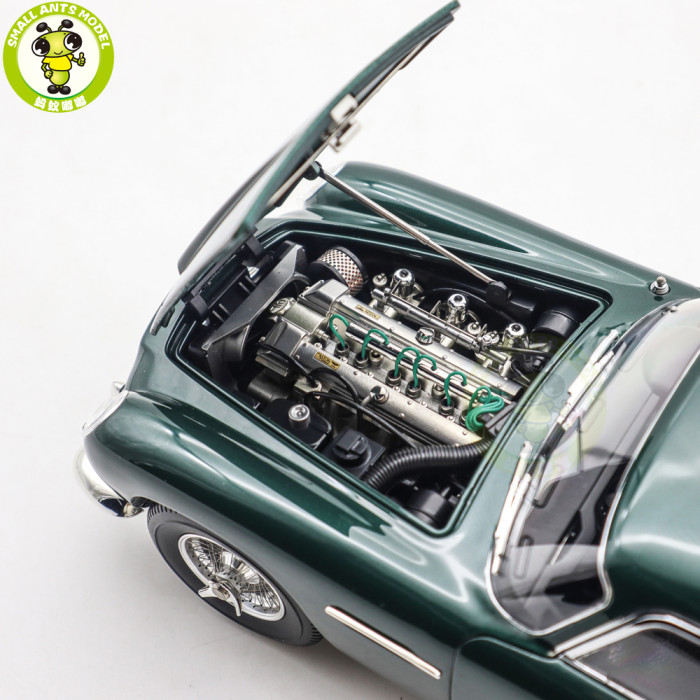 1/18 Aston Martin DB5 DB 5 Green Diecast Model Toy Car Gifts For Father Friends
