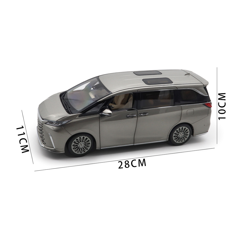 1/18 Toyota Lexus LM 500h Diecast Model Toy Car Gifts For Father