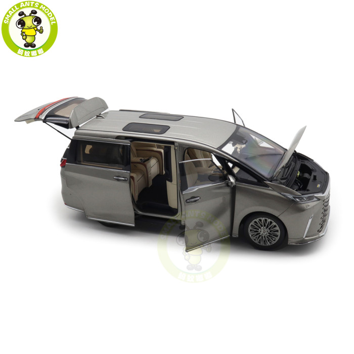 1/18 Toyota Lexus LM 500h Diecast Model Toy Car Gifts For Father Friends