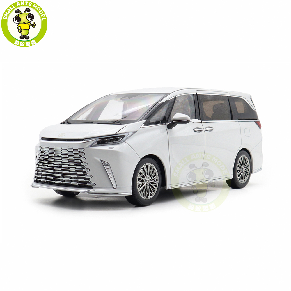 レクサスLM 300h 1/18 1/18 Lexus LM LM300h Minivan (Black) LHD Diecast Car Model