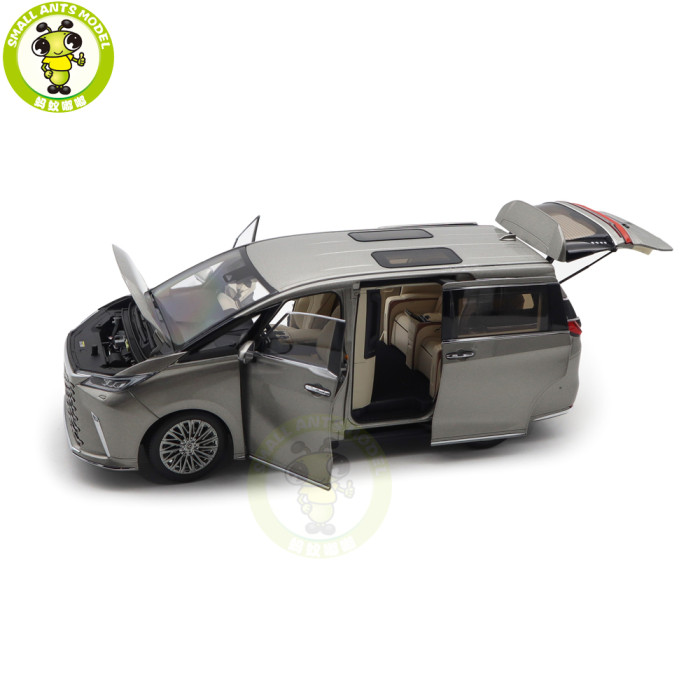 1/18 Toyota Lexus LM 500h Diecast Model Toy Car Gifts For Father Friends