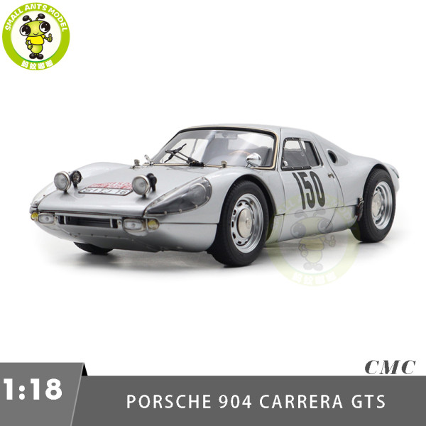 1/18 CMC M-231 Porsche 904 Carrera GTS #150 Rallye Monte Carlo 1965 Diecast Model Toy Car Gifts For Friends