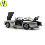 1/18 Aston Martin DB5 DB 5 Autoart 70287 Birch Silver Model Toy Car Gifts For Father Friends