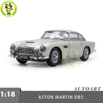 1/18 Aston Martin DB5 DB 5 Autoart 70287 Birch Silver Model Toy Car Gifts For Father Friends