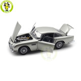 1/18 Aston Martin DB5 DB 5 Autoart 70287 Birch Silver Model Toy Car Gifts For Father Friends