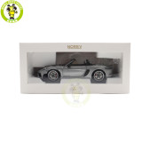 1/18 Porsche 718 Spyder RS 2023 Weissach Pack Norev 187270 GT Silver Diecast Model Toys Car Gifts For Father Friends