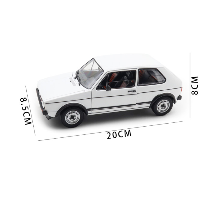 1/18 Norev 188484 VW Volkswagen Golf GTI 1976 Diecast Model Toy Car Gifts For Friends