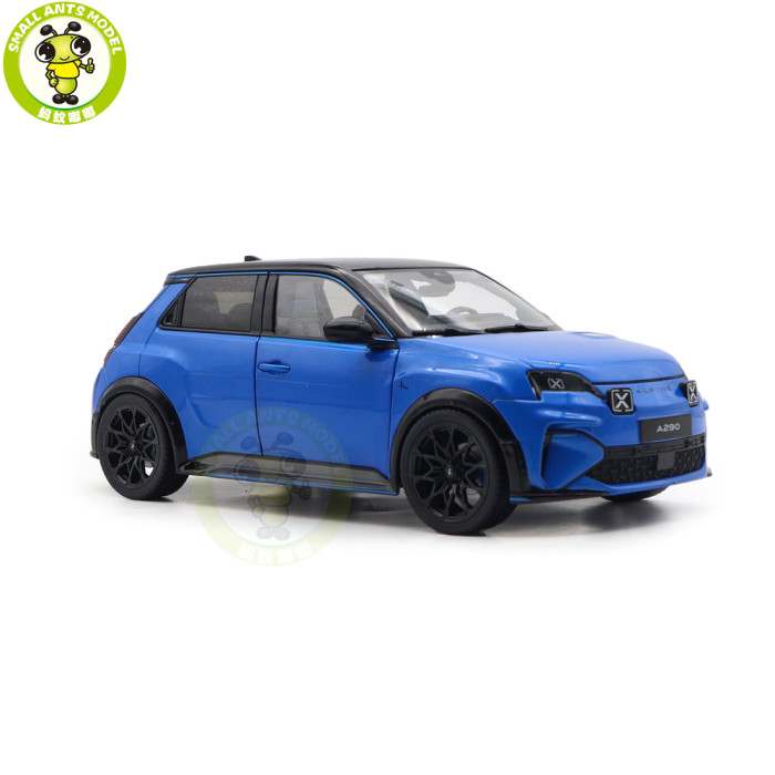 1/18 Renault Alpine A290 GTS 2025 Norev 185450 Blue/Black Diecast Model Toy Car Gifts For Father Friends