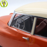 1/12 Norev 121580 Citroen DS 19 1957 Orange Cream Diecast Model Toy Car Gifts For Friends