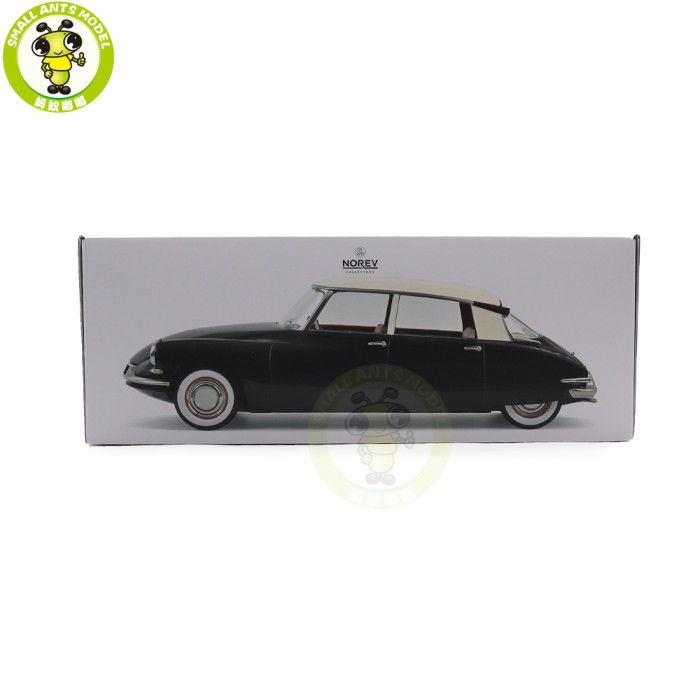 1/12 Norev 121579 Citroen DS 19 1955 Purple Champagne Diecast Model Toy Car Gifts For Friends