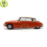 1/12 Norev 121580 Citroen DS 19 1957 Orange Cream Diecast Model Toy Car Gifts For Friends