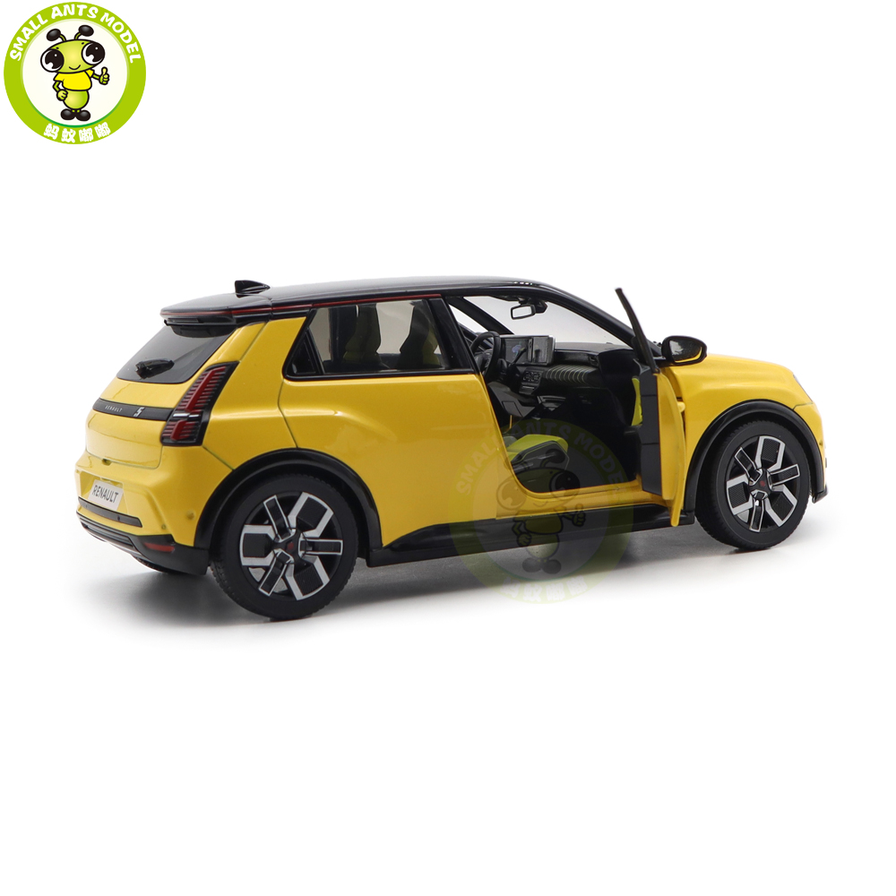 1/18 Renault 5 E-Tech 100% Electric 2024 Norev 185500 Yellow/Black