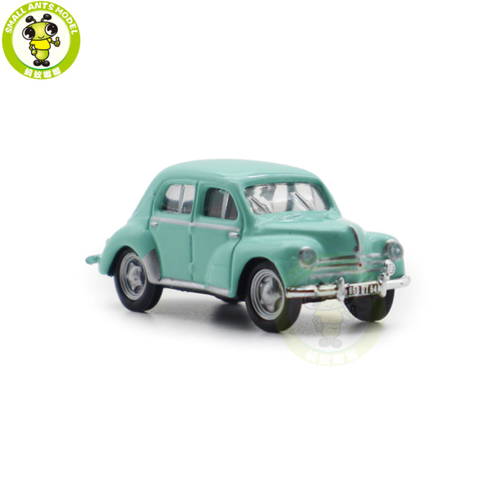 1/87 Norev 513230 Citroen 4CV 1955 Water Green Diecast Model Toy Car Gifts For Friends