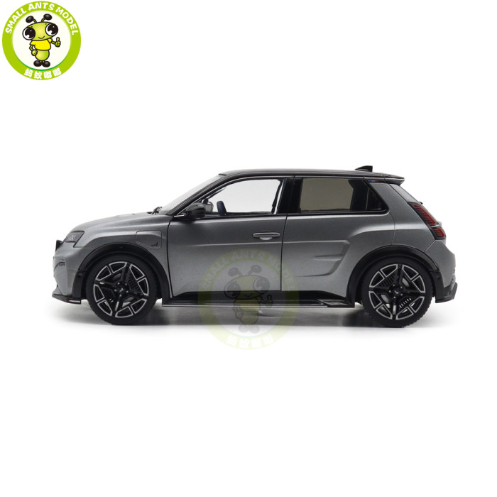 1/18 Renault Alpine A290 GTS 2025 Norev 185451 Grey/Black Diecast Model Toy Car Gifts For Father Friends