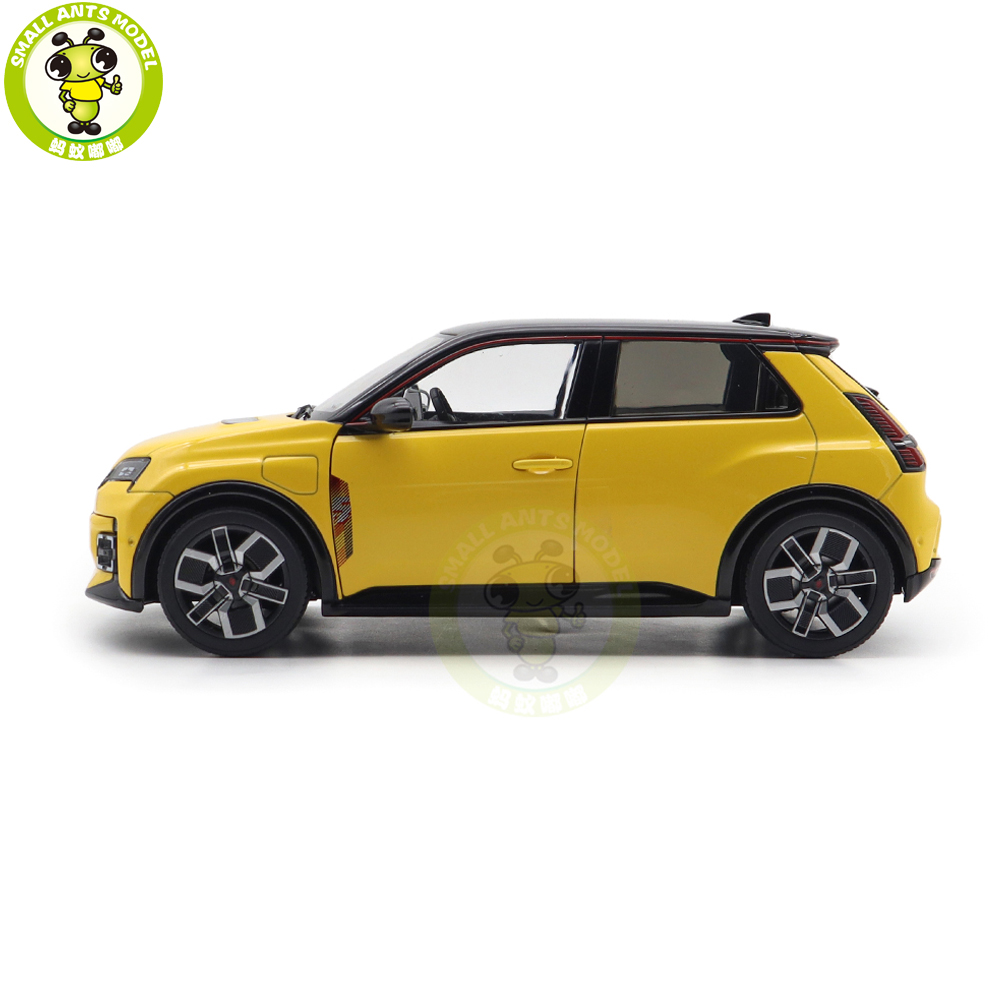 1/18 Renault 5 E-Tech 100% Electric 2024 Norev 185500 Yellow/Black