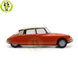 1/12 Norev 121580 Citroen DS 19 1957 Orange Cream Diecast Model Toy Car Gifts For Friends