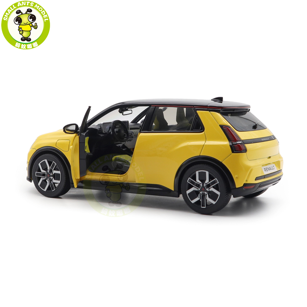 1/18 Renault 5 E-Tech 100% Electric 2024 Norev 185500 Yellow/Black