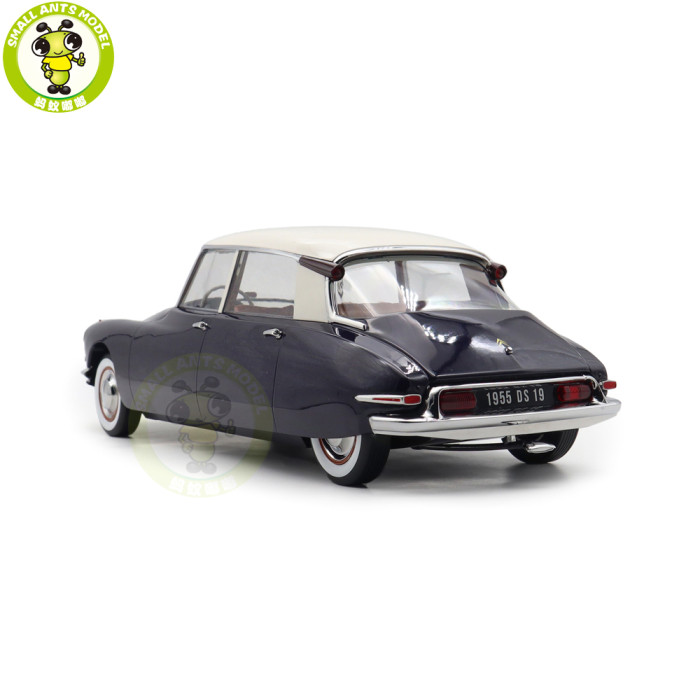 1/12 Norev 121579 Citroen DS 19 1955 Purple Champagne Diecast Model Toy Car Gifts For Friends