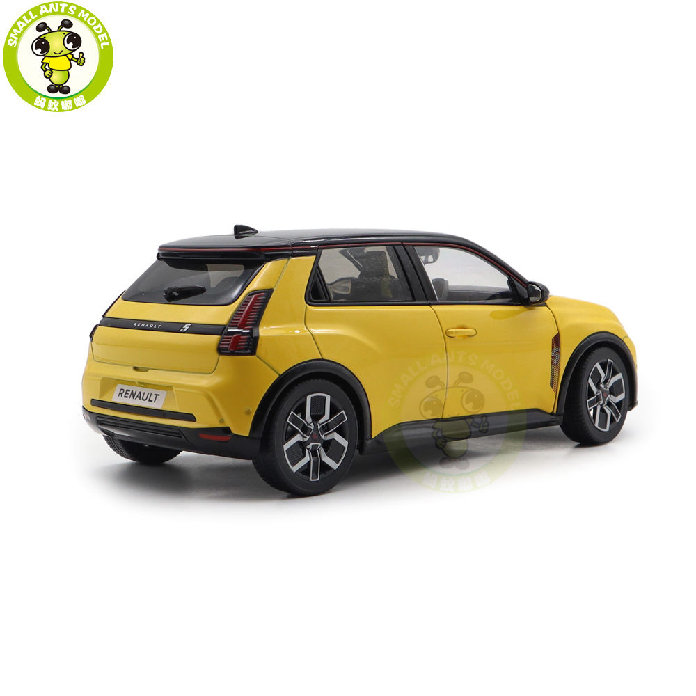1/18 Renault 5 E-Tech 100% Electric 2024 Norev 185500 Yellow/Black